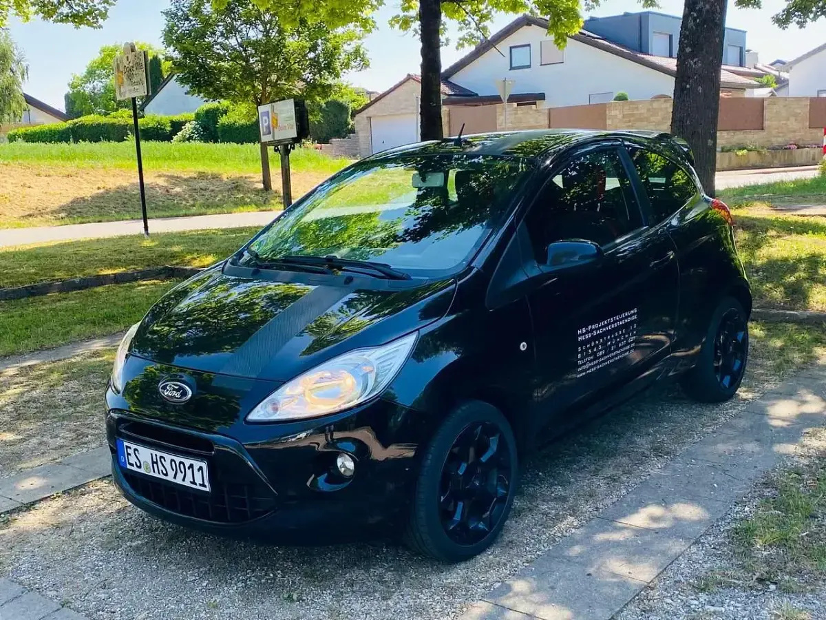 Gebraucht Ford Ka 69 PS (50 kW) 2013 Schwarz Kleinwagen