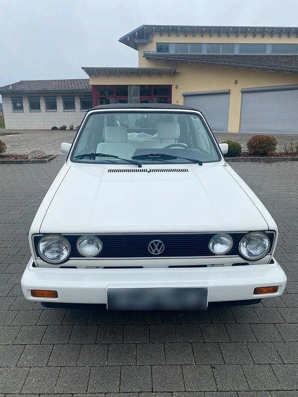 Gebraucht VW Golf Cabriolet 98 PS (72 kW) 1986 Weiß Cabrio