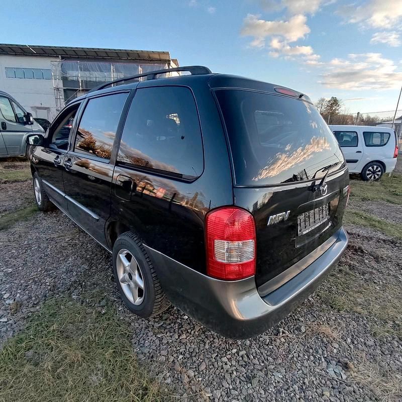 Gebraucht Mazda MPV 120 PS (88 kW) 2001 Schwarz Van / Kleinbus
