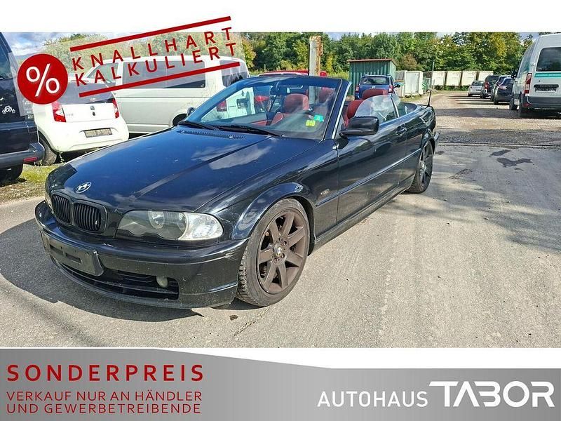 Gebraucht BMW 320 Cabriolet 170 PS (125 kW) 2001 Schwarz ii Cabrio