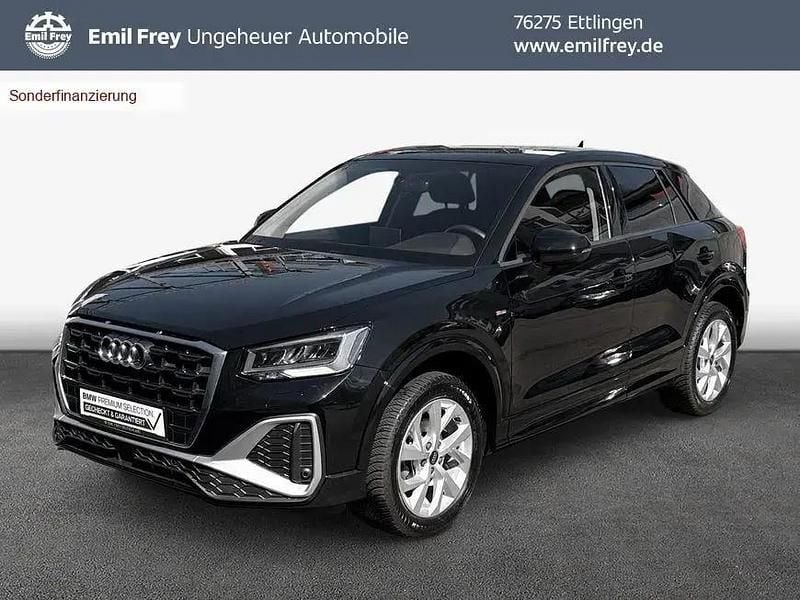 Mythos black metallic Gebraucht 2023 Audi Q2 S-Line SUV | 26.490 € (Superpreis) - Bild 1/3