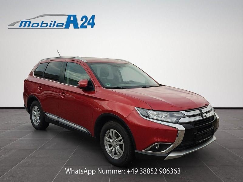 Rot Gebraucht 2016 Mitsubishi Outlander SUV | 19.499 € (Etwas zu teuer) - Bild 1/4