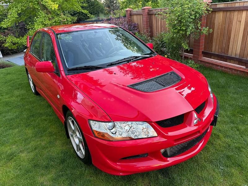Second-hand Mitsubishi Lancer Evolution 265 CP (194 kW) 2006 Roșu Berlinǎ