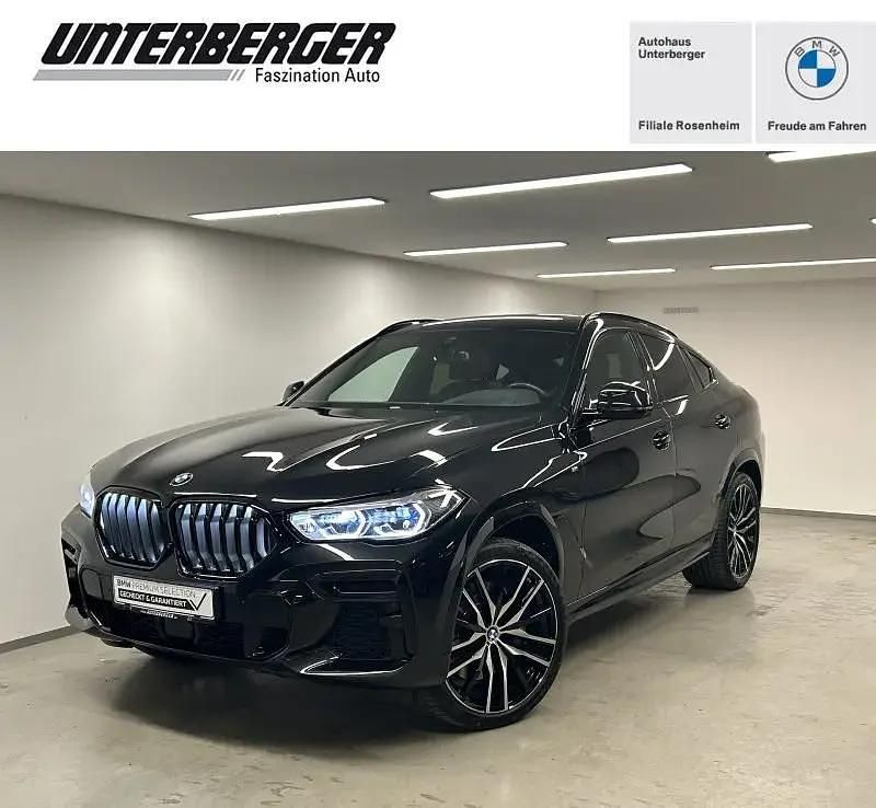Saphirschwarz Gebraucht 2021 BMW X6 M Sport SUV | 66.450 € (Fairer Preis) - Bild 1/4