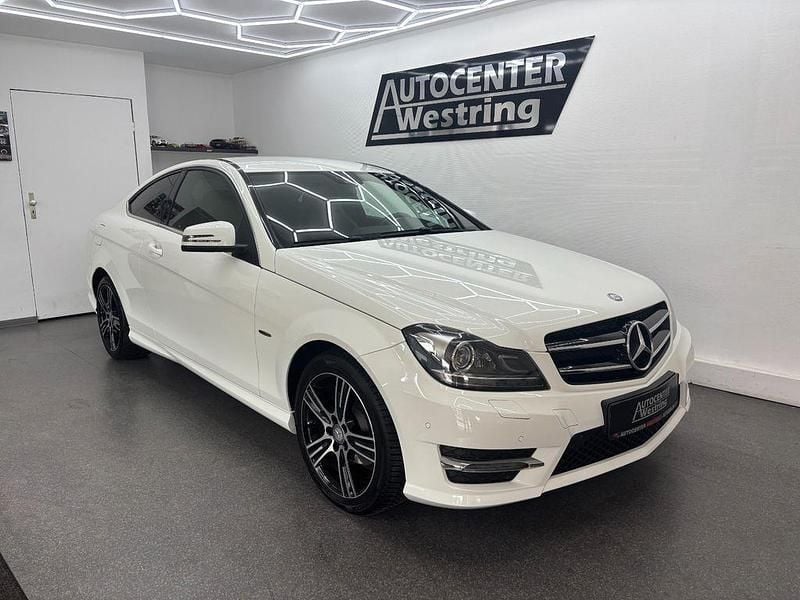 Weiß Gebraucht 2014 Mercedes C180 AMG Coupé | 13.900 € (Superpreis) - Bild 1/4