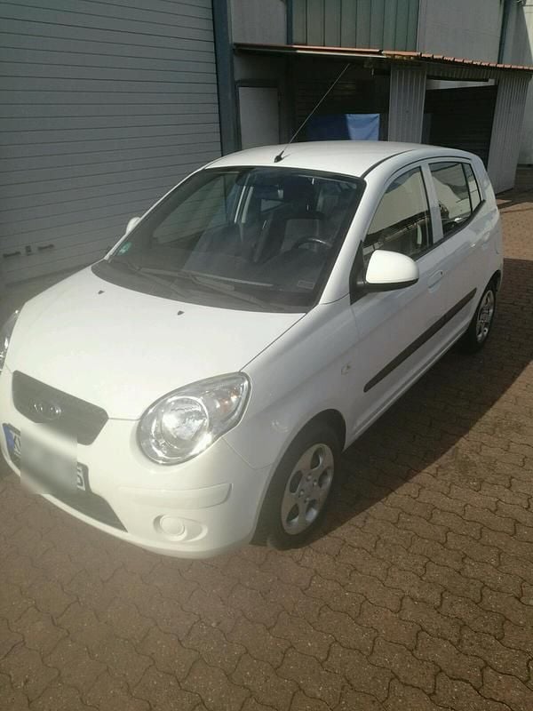 Weiß Gebraucht 2008 Kia Picanto 2 Kleinwagen | 2.950 € (Teuer) - Bild 1/4