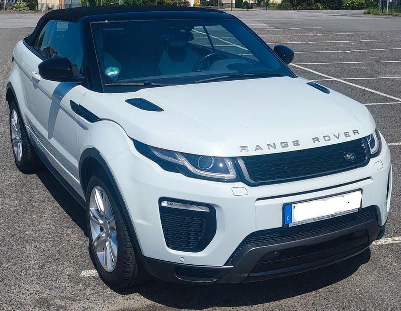 Weiß Gebraucht 2017 Land Rover Range Rover evoque HSE Cabrio | 25.990 € (Fairer Preis) - Bild 1/4