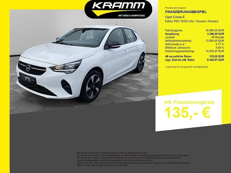 Gebraucht Opel Corsa-e Edition 100 kW (136 PS) 2022 Weiß Kleinwagen