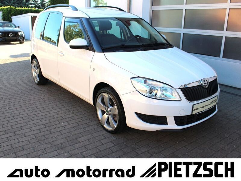 Candyweiss Gebraucht 2013 Skoda Roomster Ambition Kombi | 6.590 € (Fairer Preis) - Bild 1/4