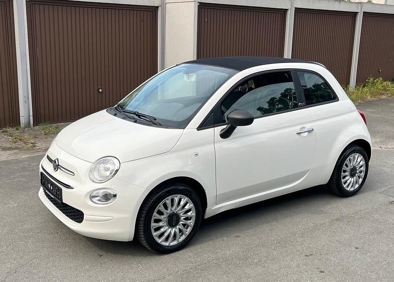 Weiß Gebraucht 2018 Fiat 500C Pop Star Cabrio | 7.590 € (Fairer Preis) - Bild 1/4