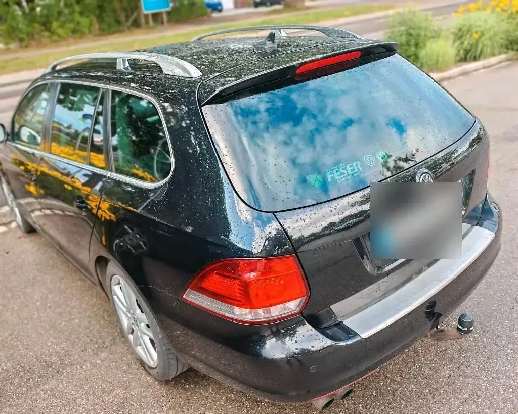 Gebraucht VW Golf VI 2010 Schwarz Kleinwagen