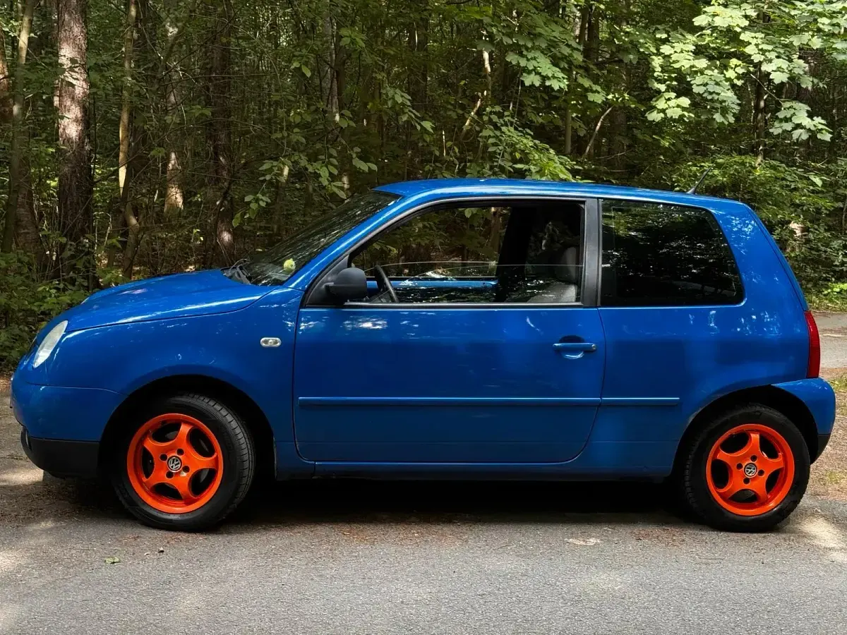 Gebraucht VW Lupo 75 PS (55 kW) 1998 Blau Kleinwagen