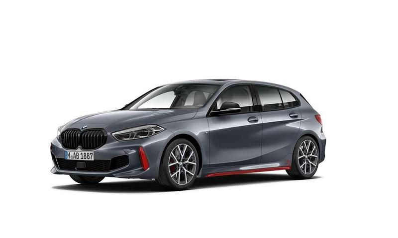 Grau Gebraucht 2022 BMW 128 Performance Limousine | 31.440 € (Fairer Preis) - Bild 1/4