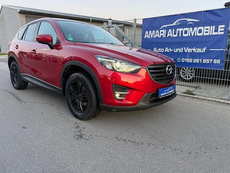 Gebraucht Mazda CX-5 Exclusive-Line 150 PS (110 kW) 2015 Rot SUV