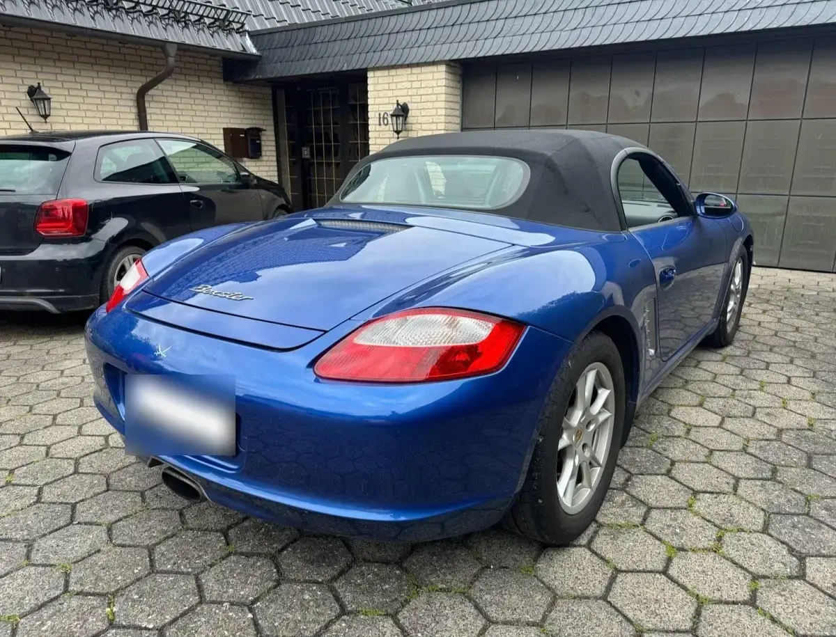 Gebraucht Porsche Boxster 245 PS (180 kW) 2007 Blau Cabrio