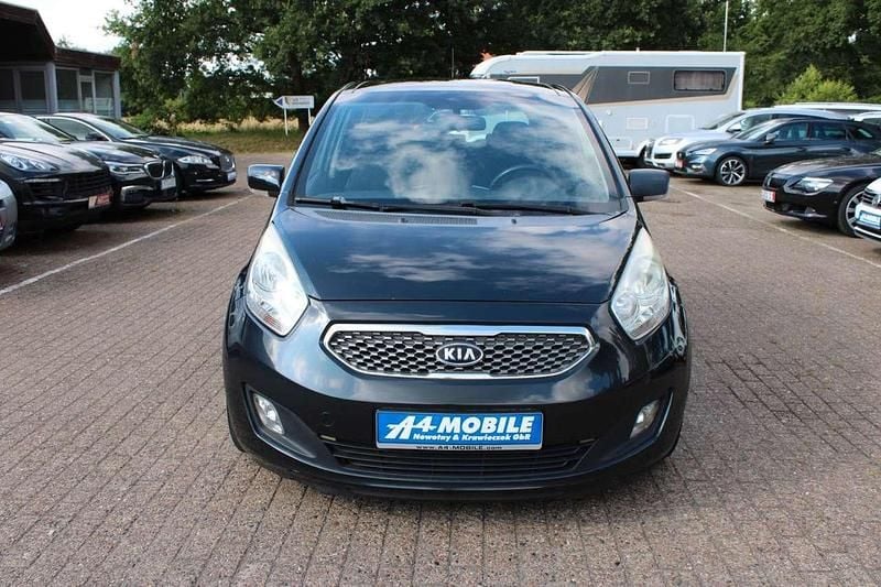 Gebraucht Kia Venga Spirit 90 PS (66 kW) 2010 Schwarz Kleinwagen