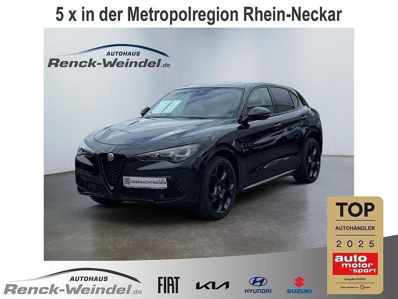Schwarz Gebraucht 2023 Alfa Romeo Stelvio Competizione SUV | 49.989 € - Bild 1/4