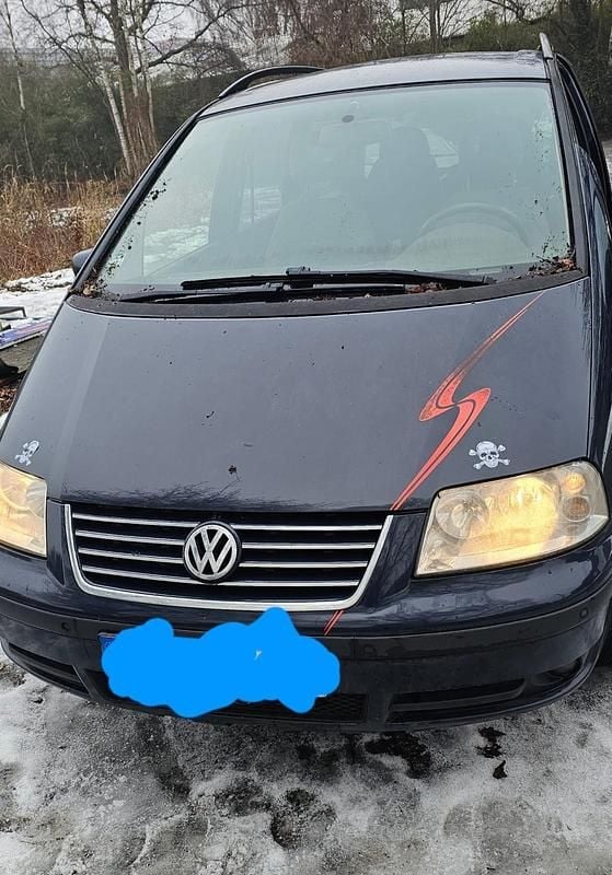 Gebraucht VW Sharan 116 PS (85 kW) 2007 Blau Van / Kleinbus