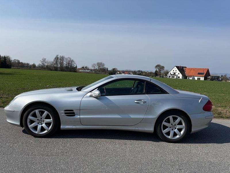 Gebraucht Mercedes SL500 306 PS (225 kW) 2002 Silber Cabrio