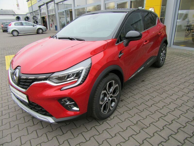 Rot Gebraucht 2021 Renault Captur Intens SUV | 18.690 € (Etwas zu teuer) - Bild 1/4