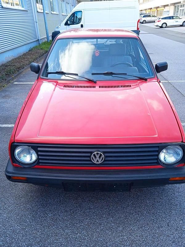 Second-hand VW Golf II 74 CP (54 kW) 1987 Roșu Hatchback