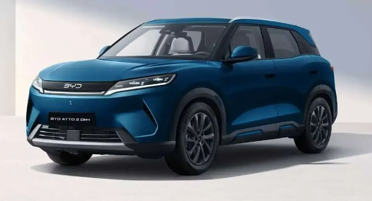 Ny BYD Atto 2 Boost 212 HK (155 kW) 2026 Blå SUV