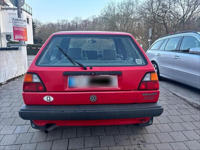 Gebraucht VW Golf II 54 PS (39 kW) 1989 Rot Kleinwagen