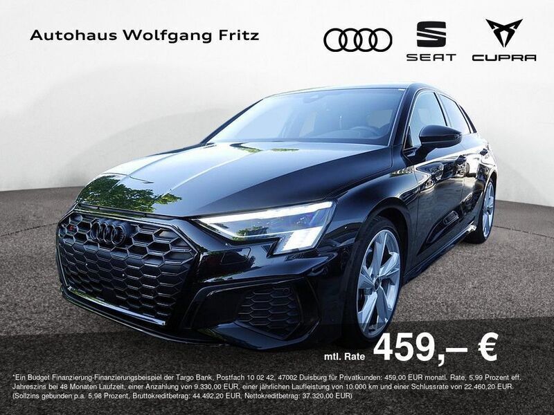 Schwarz Gebraucht 2024 Audi S3 Sport Limousine | 46.650 € (Etwas zu teuer) - Bild 1/4