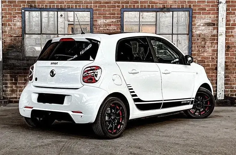 Gebraucht Smart ForFour Electric Drive Brabus 60 kW (82 PS) 2020 Weiß Kleinwagen