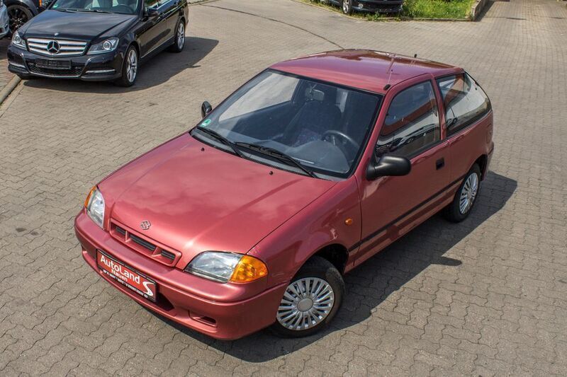 Rot Gebraucht 2000 Suzuki Swift Comfort+ Limousine | 799 € - Bild 1/4