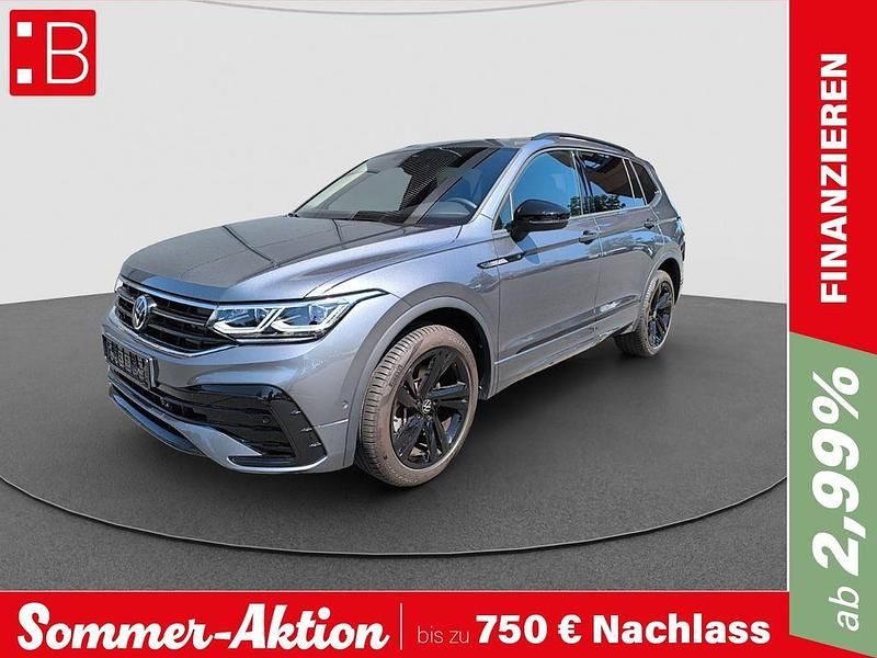 Grau Gebraucht 2024 VW Tiguan Allspace R-line SUV | 48.690 € (Teuer) - Bild 1/3