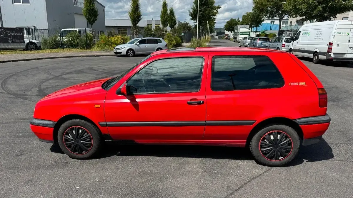 Gebraucht VW Golf III 90 PS (66 kW) 1995 Rot Limousine