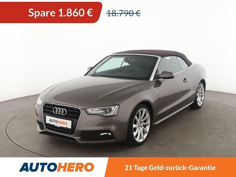 Grau Gebraucht 2016 Audi A5 Cabriolet Comfort Cabrio | 16.930 € (Fairer Preis) - Bild 1/3