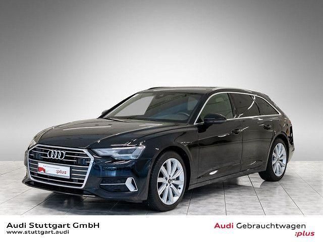 Mythosschwarz metallic Gebraucht 2022 Audi A6 Sport Kombi | 33.920 € (Superpreis) - Bild 1/4