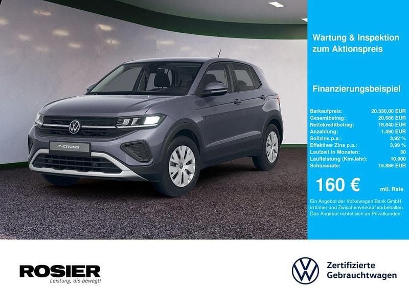 Gebraucht VW T-Cross 95 PS (69 kW) 2025 Rauchgrau SUV