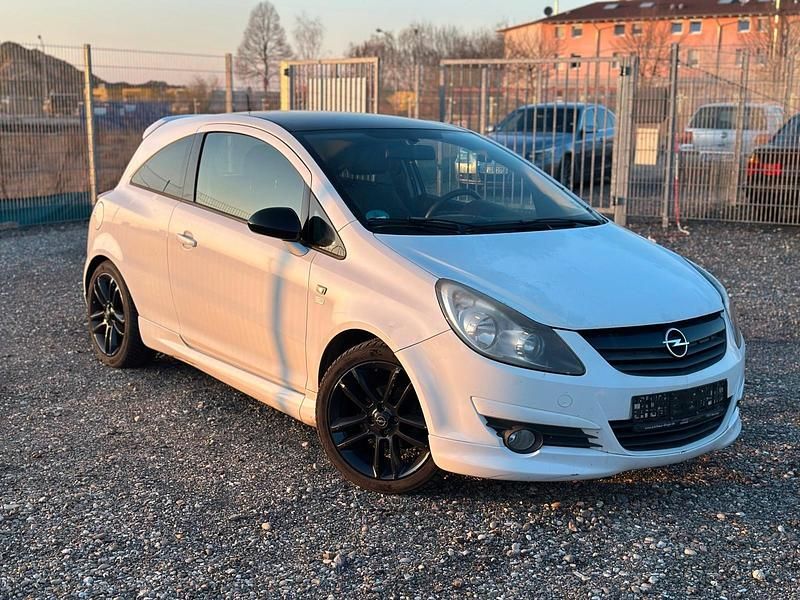 Gebraucht Opel Corsa Edition 80 PS (58 kW) 2009 Weiß Kleinwagen