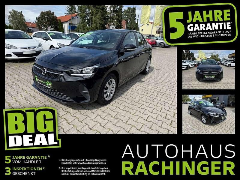 Schwarz Gebraucht 2021 Opel Corsa Edition+ Kleinwagen | 12.690 € (Fairer Preis) - Bild 1/4