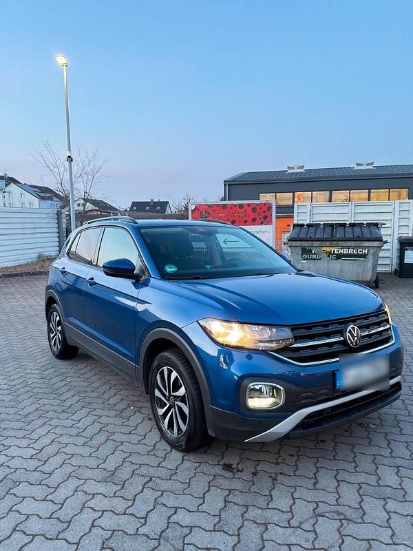 Blau Gebraucht 2021 VW T-Cross Active SUV | 19.000 € (Superpreis) - Bild 1/4