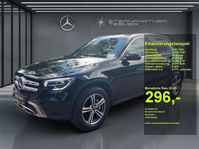 Schwarz Gebraucht 2022 Mercedes GLC300e SUV | 34.950 € (Guter Preis) - Bild 1/3