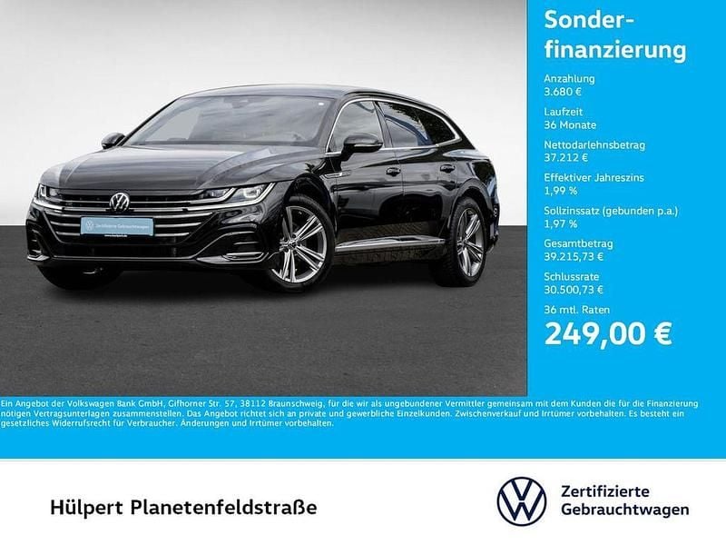 Schwarz Gebraucht 2024 VW Arteon R-line Limousine | 40.892 € (Fairer Preis) - Bild 1/4