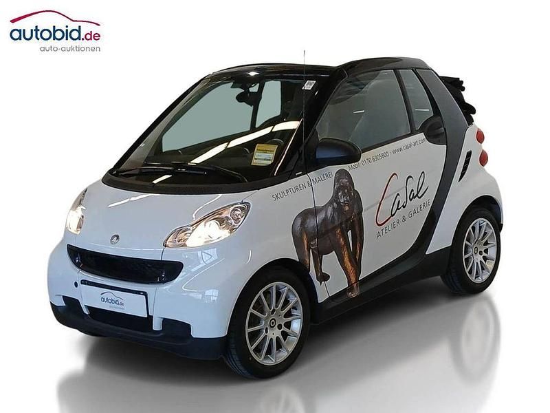 Schwarz Gebraucht 2009 Smart ForTwo Cabrio Basis Cabrio | 6.980 € (Fairer Preis) - Bild 1/4