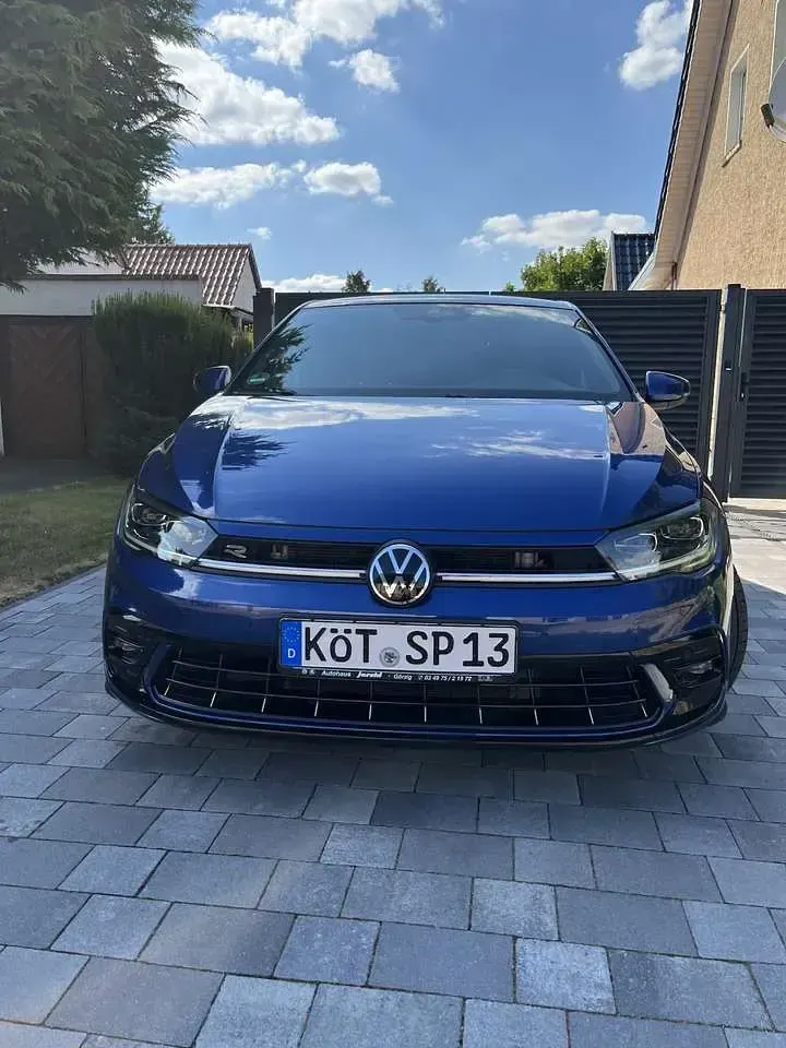 Gebraucht VW Polo R-line 110 PS (80 kW) 2022 Blau Kleinwagen