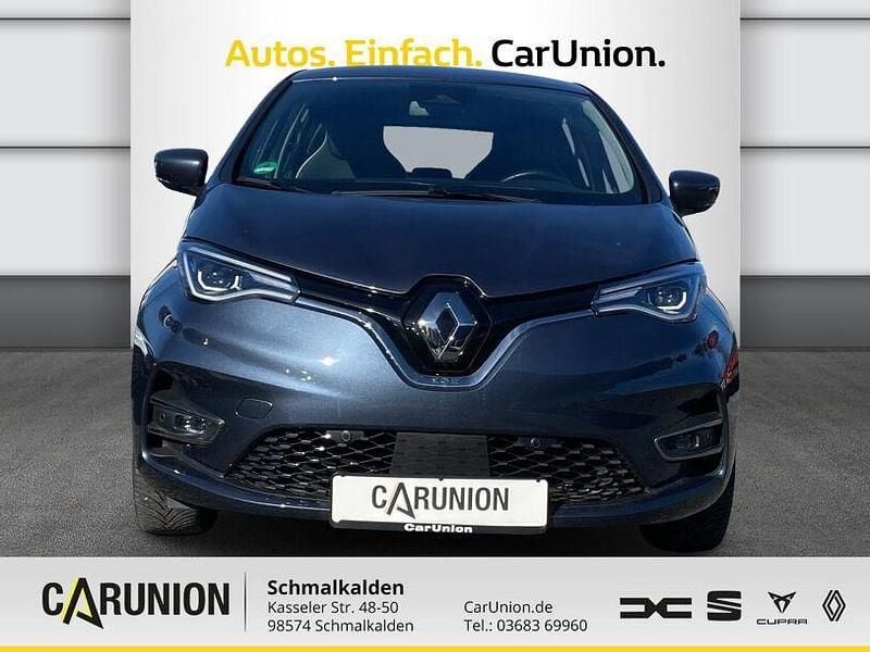 Gebraucht Renault Zoe Iconic 100 kW (136 PS) 2022 Titanium grau metallic Kleinwagen