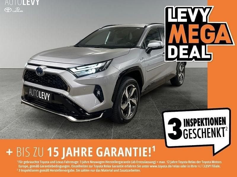 Silver metallic Gebraucht 2022 Toyota RAV4 Hybrid Plus SUV | 33.970 € (Superpreis) - Bild 1/4