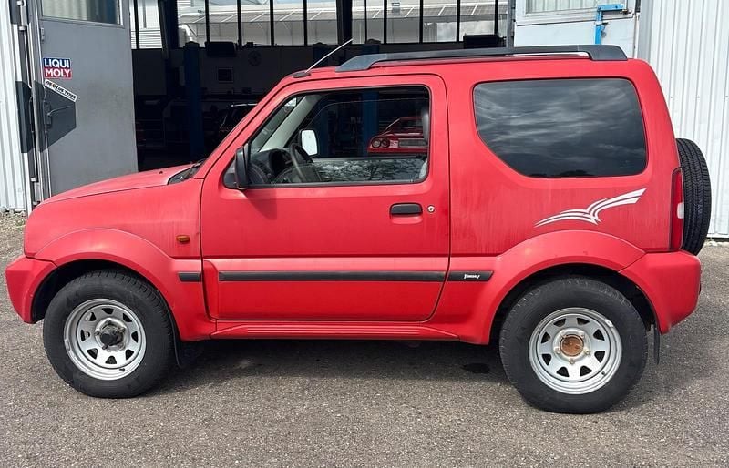 Rot Gebraucht 2000 Suzuki Jimny SUV | 1.599 € (Superpreis) - Bild 1/4