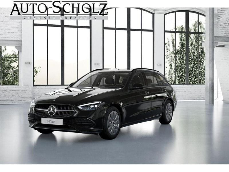 Schwarz Gebraucht 2022 Mercedes C220 Limousine | 25.661 € (Superpreis) - Bild 1/3