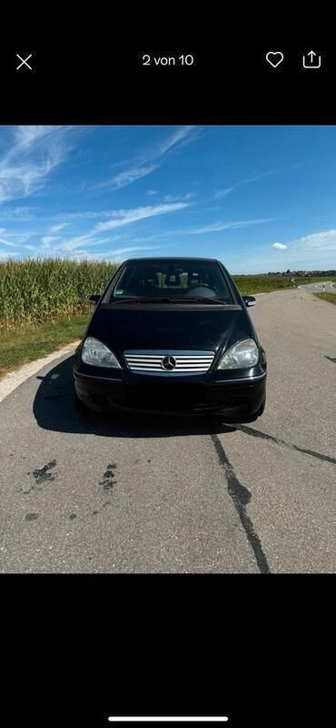 Schwarz Gebraucht 2004 Mercedes A160 Avantgarde Kleinwagen | 999 € (Fairer Preis) - Bild 1/4