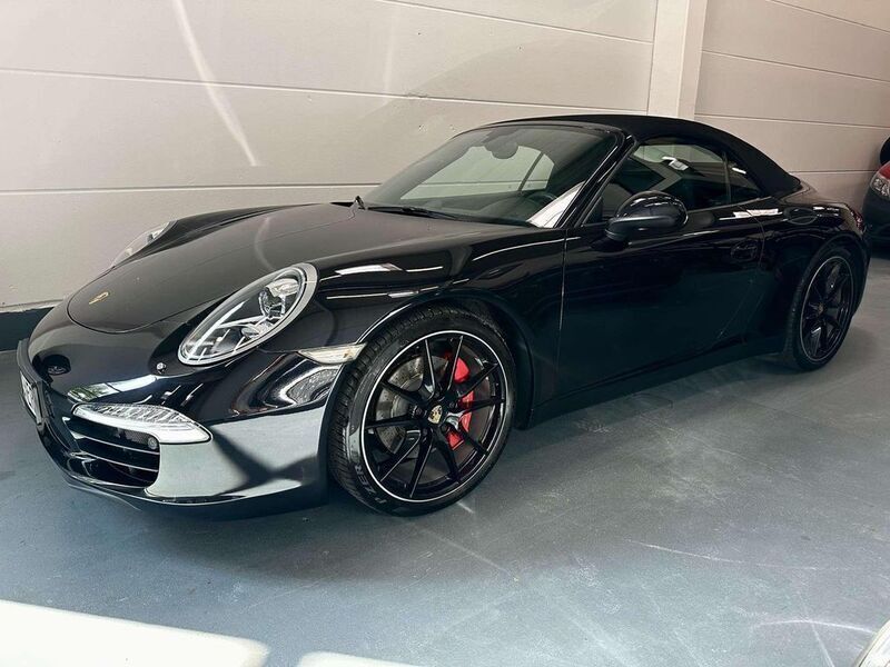 Basaltschwarzmetallic Gebraucht 2012 Porsche 911 Carrera S Cabriolet Chrono Cabrio | 93.450 € (Guter Preis) - Bild 1/4