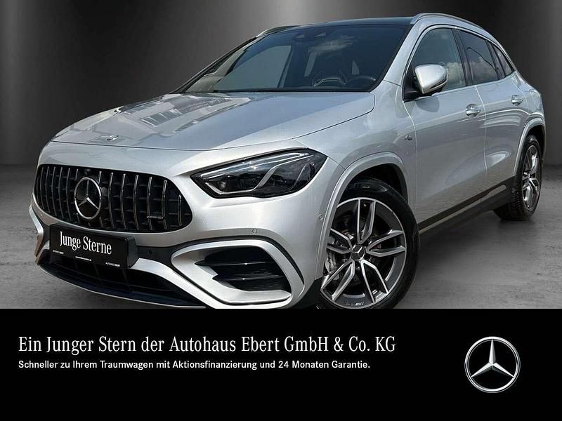 Iridiumsilber Gebraucht 2023 Mercedes GLA35 AMG AMG SUV | 57.880 € (Fairer Preis) - Bild 1/4