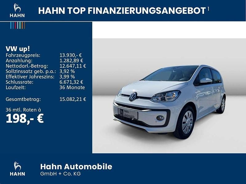 Gebraucht VW up! move up! 65 PS (47 kW) 2021 Pure white Kleinwagen